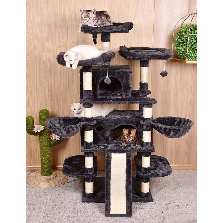 Blue 2024 cat tower